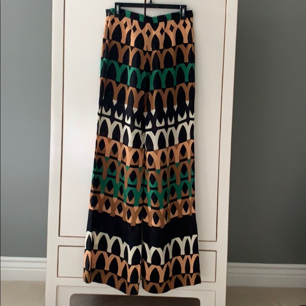 Zara print trousers size XL